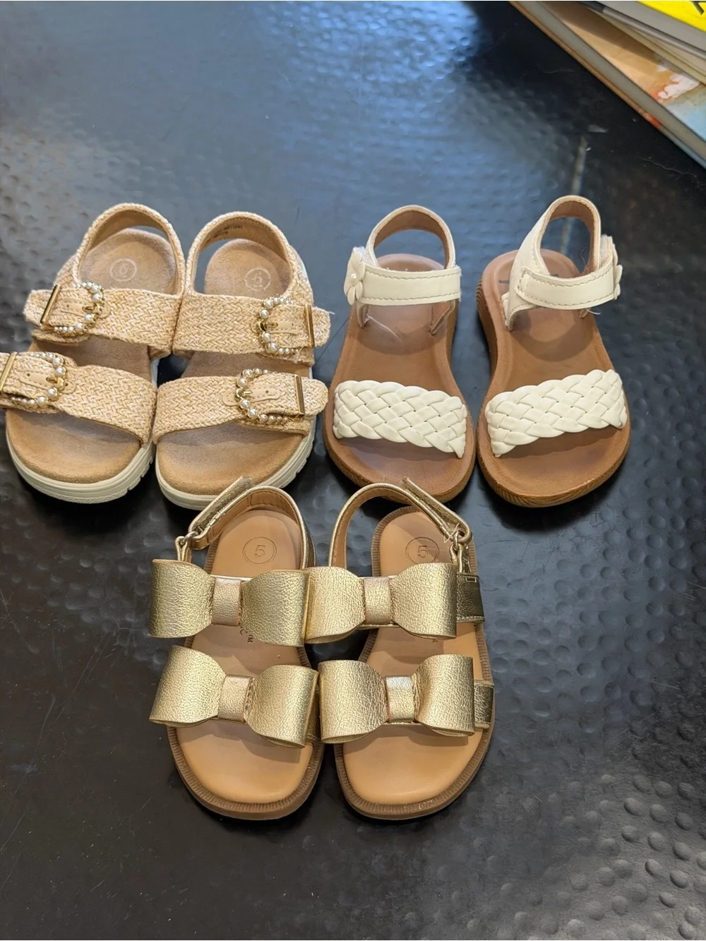 Toddler Size 6 Sandal Bundle